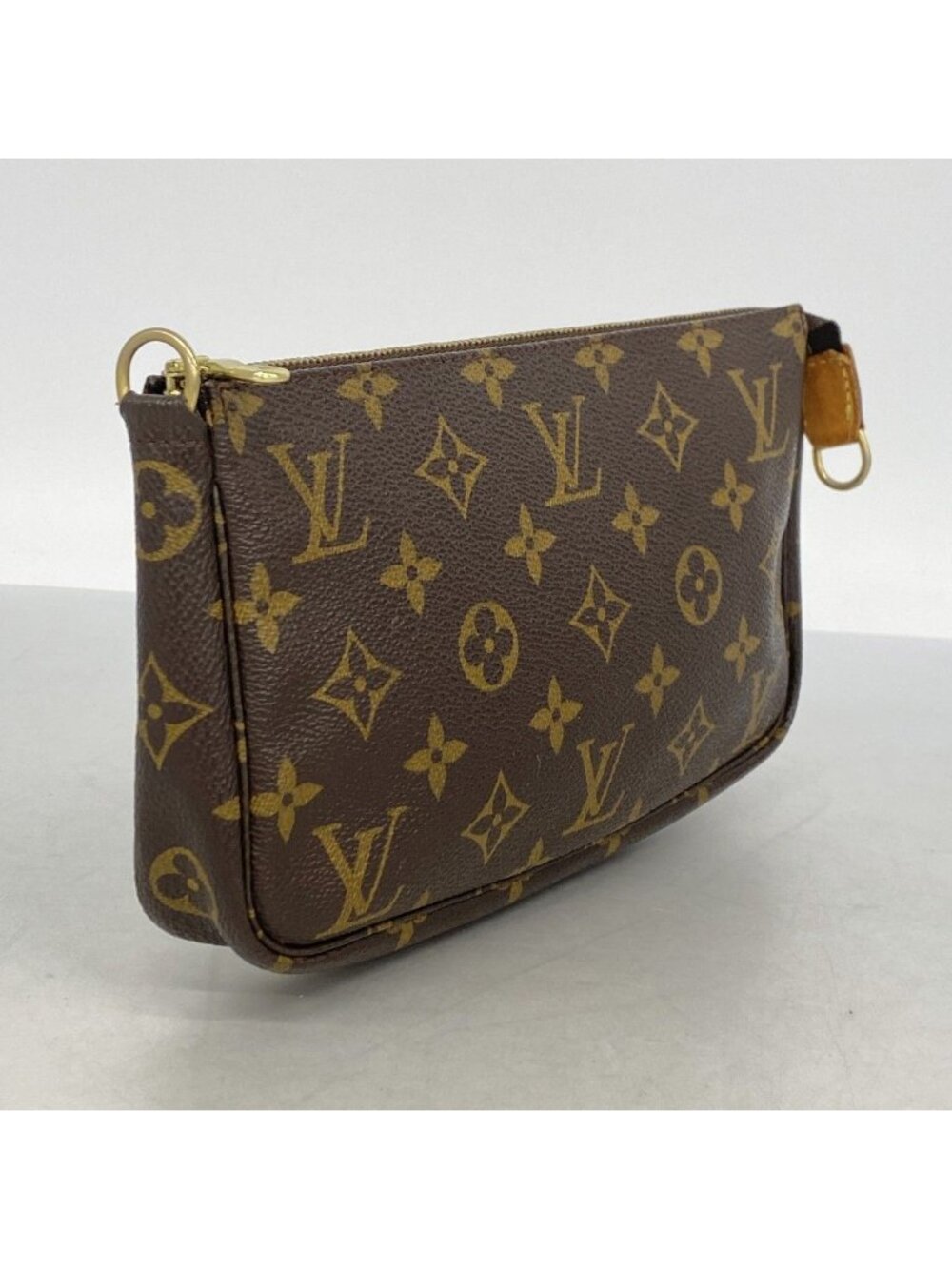 ★SOLD★ Louis Vuitton Pouch Monogram Pochette Brown - Picture 2 of 8